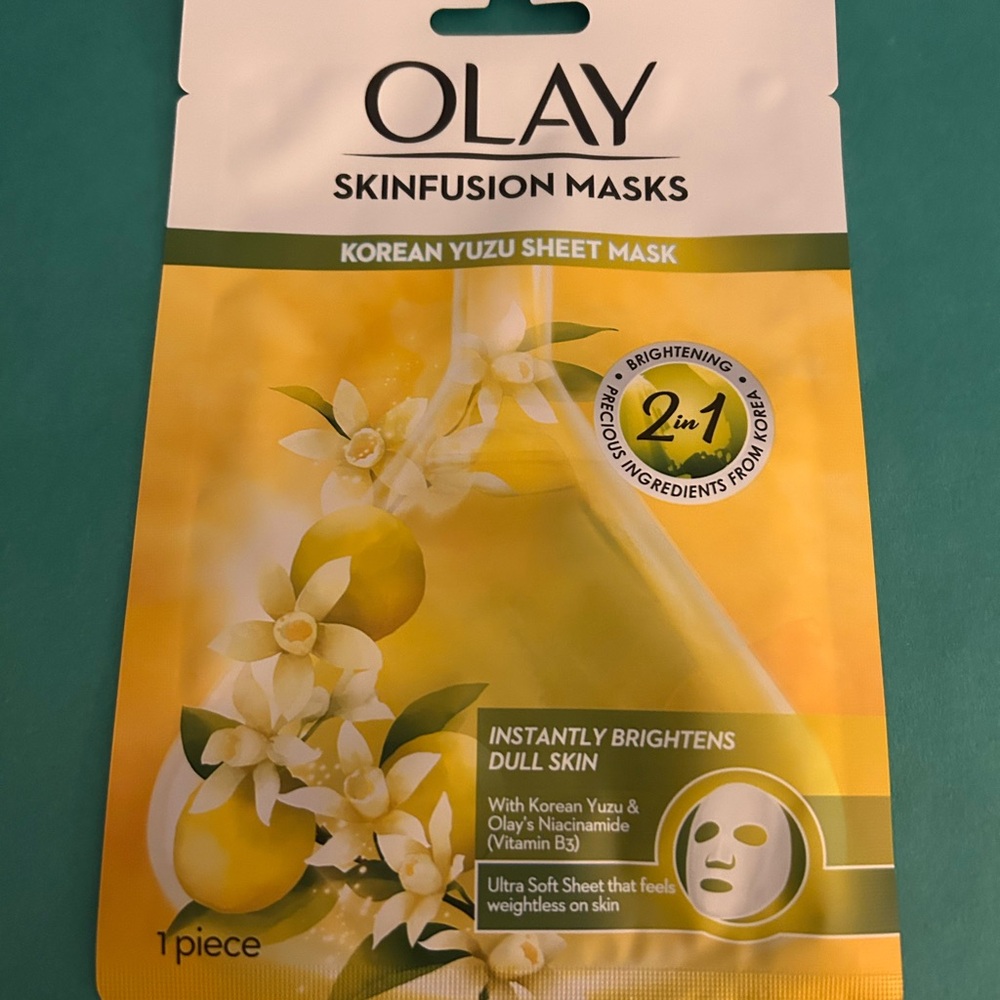 Olay Yellow Skincare Mask Nourishing Hydration